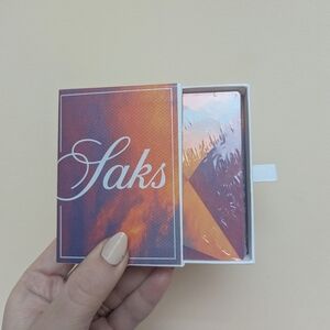 Saks Fifth Ave Playing Cards - NEW - LIMITED EDITION 2022